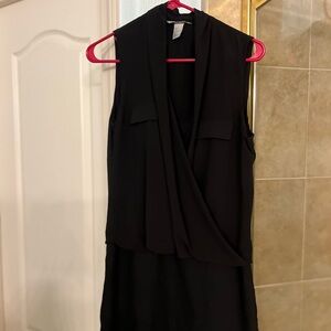 Elegant Black Sleeveless Dress